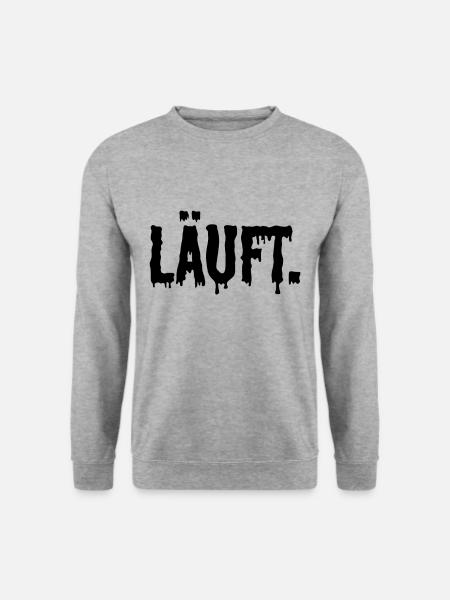 Running - Unisex Sweatshirt - salt & pepper