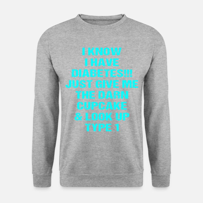 insulin junk - Unisex Sweatshirt - salt & pepper