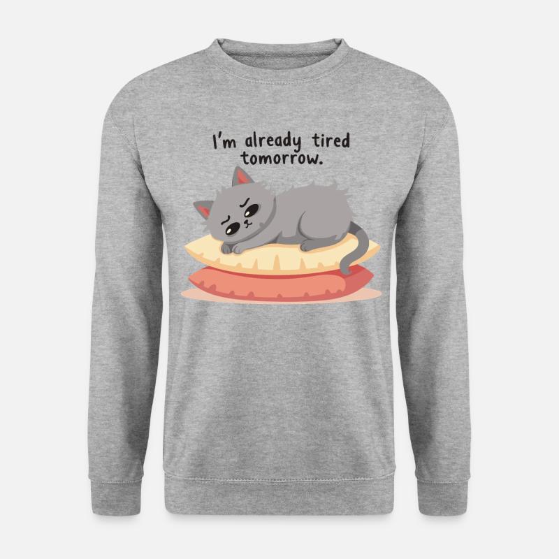 Already Tired Tomorrow - Unisex Sweatshirt - salt & pepper
