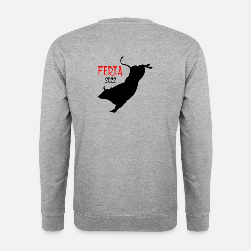 Feria 2022 - Unisex Pullover - Weißgrau meliert