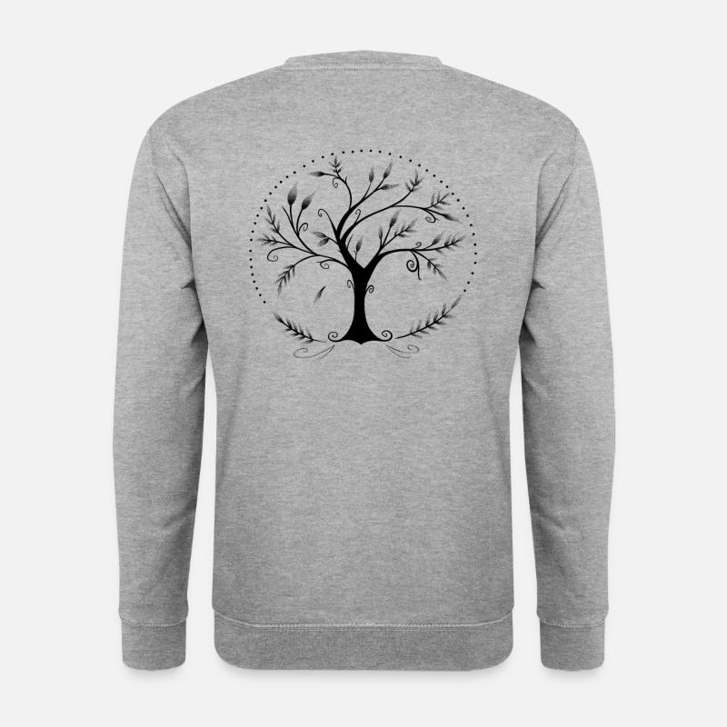 Zen tree - Unisex Sweatshirt - salt & pepper