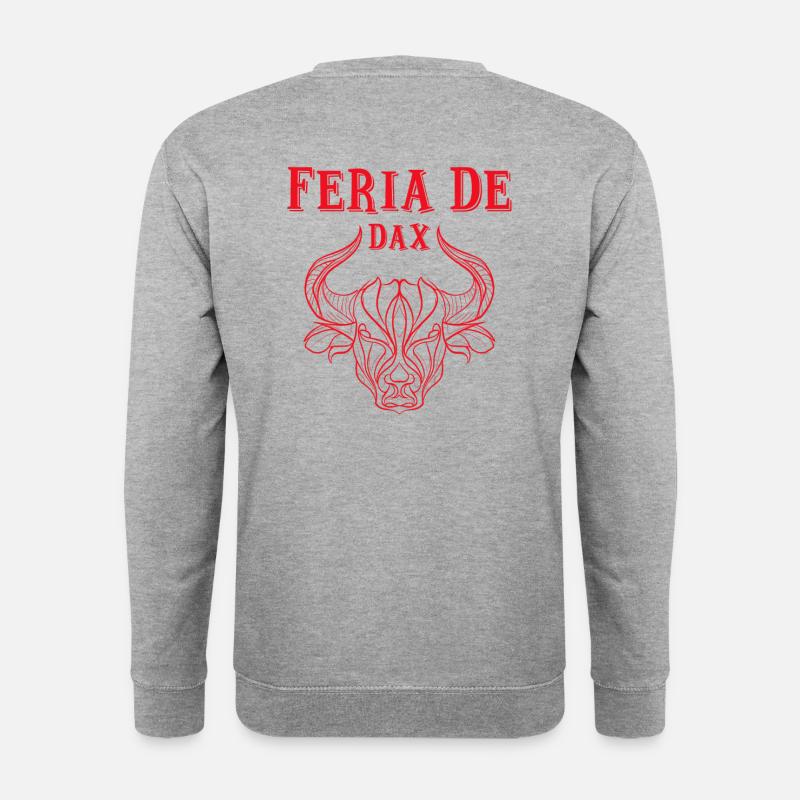 Feria de Dax - Unisex Pullover - Weißgrau meliert