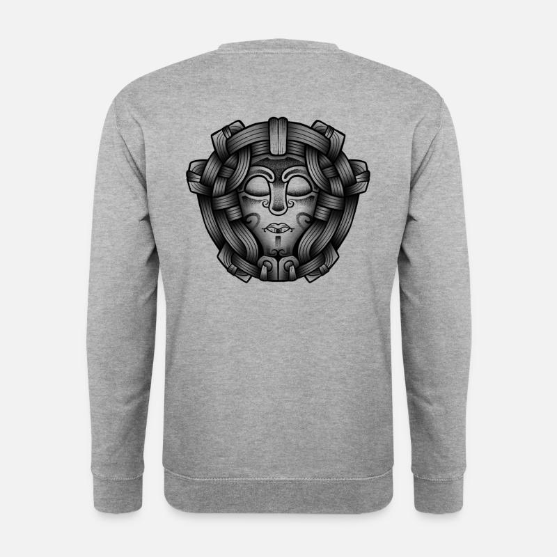 Valkyrie art - Sweat-shirt Unisexe - gris chiné
