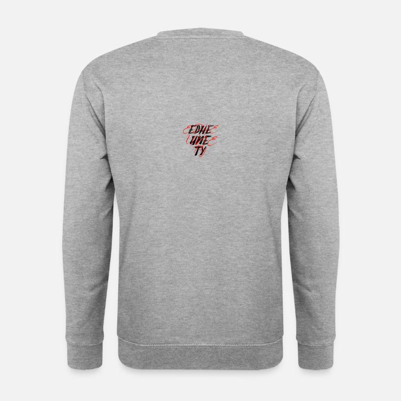 EDHE UNE TY - Unisex Sweatshirt - salt & pepper