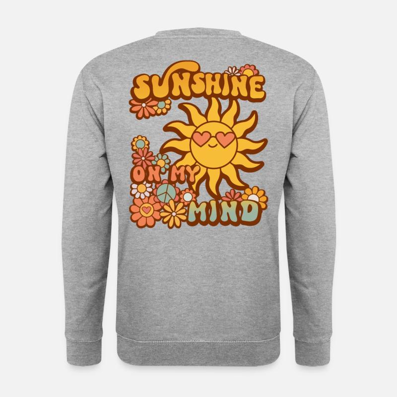 Sunshine on my mind - Unisex Sweatshirt - salt & pepper
