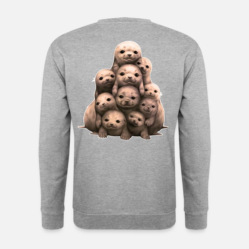 Seals Seals - Unisex Sweatshirt - salt & pepper