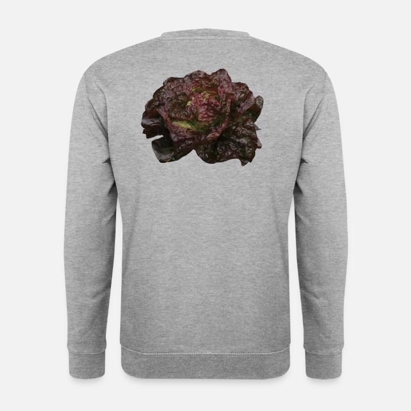 Lettuce head red - Unisex Sweatshirt - salt & pepper