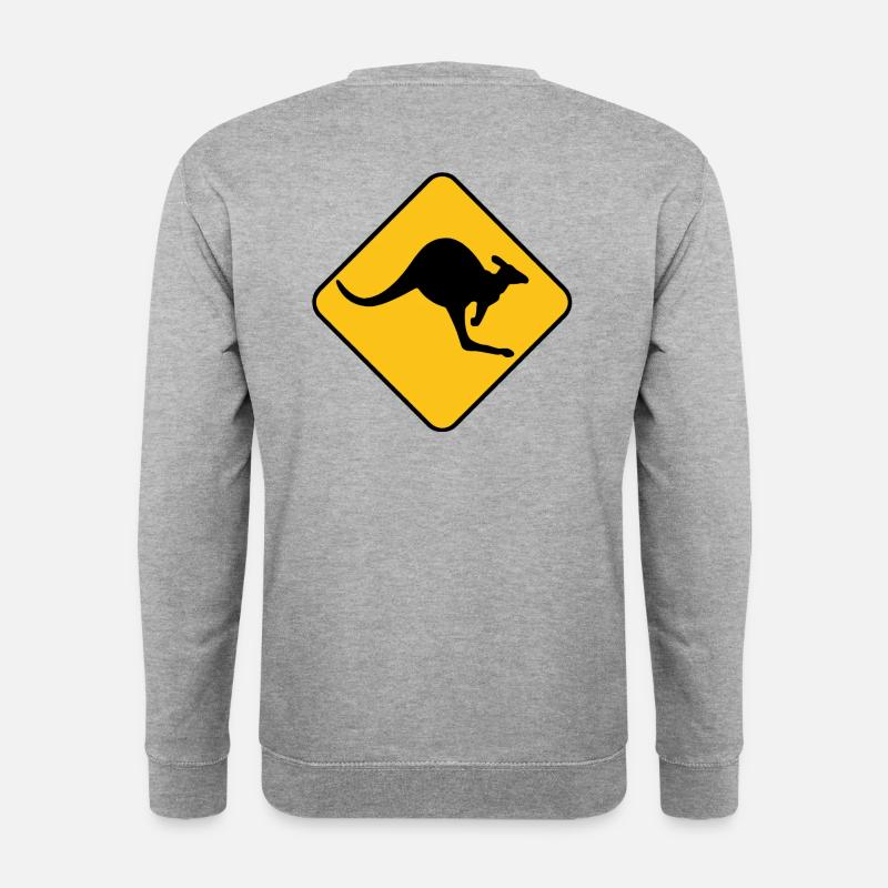 kangaroo - Unisex Sweatshirt - salt & pepper