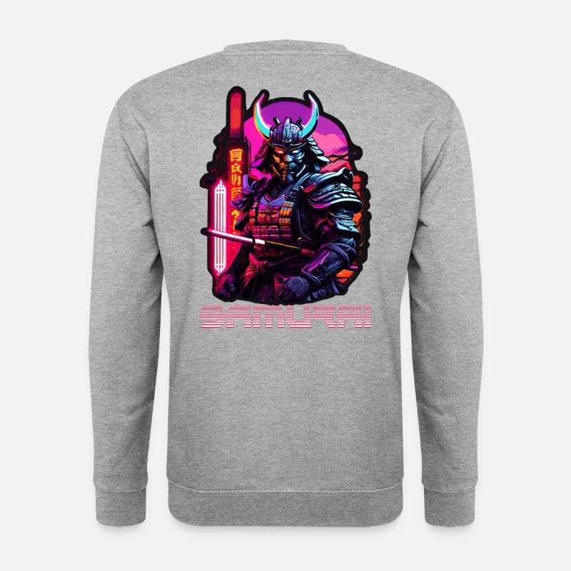 samurai - Unisex Sweatshirt - salt & pepper
