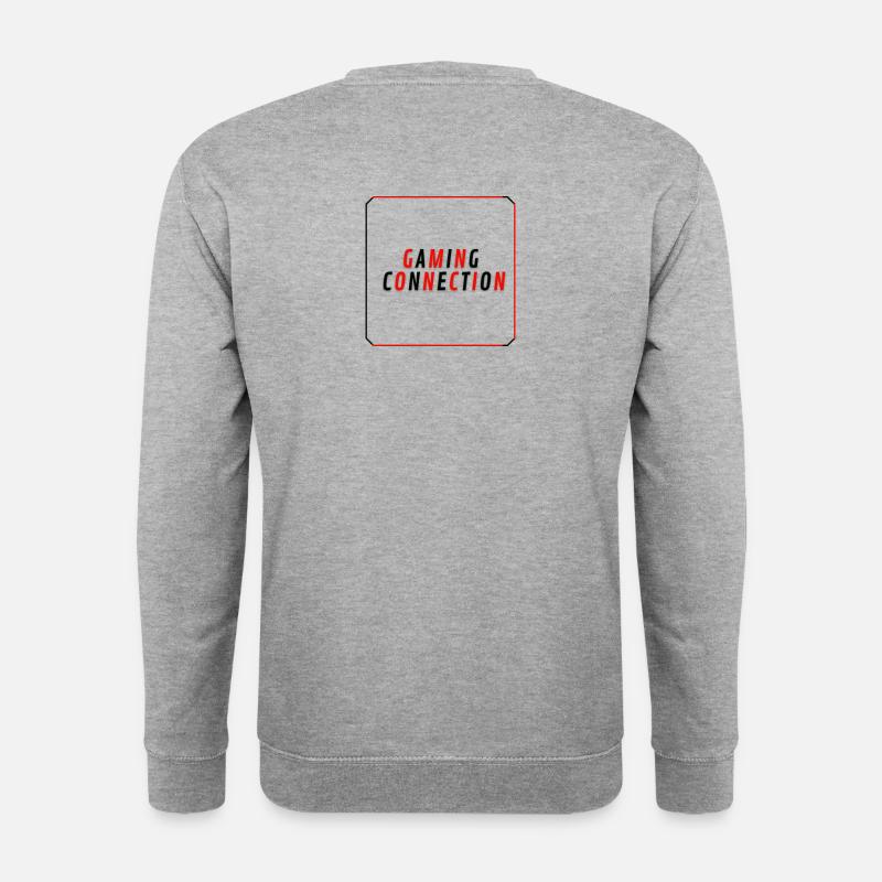 Gamming Connection / Logo - Unisex Sweatshirt - salt & pepper