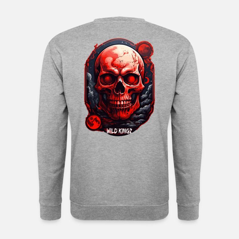 Skull - Unisex Sweatshirt - salt & pepper