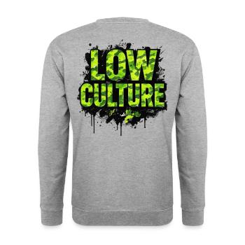 Scène streetstyle auto-tuning de basse culture - Sweat-shirt Unisexe - gris chiné - Dos - Michal (187cm)