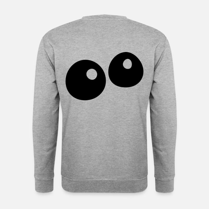 Monster - Unisex Pullover - Weißgrau meliert