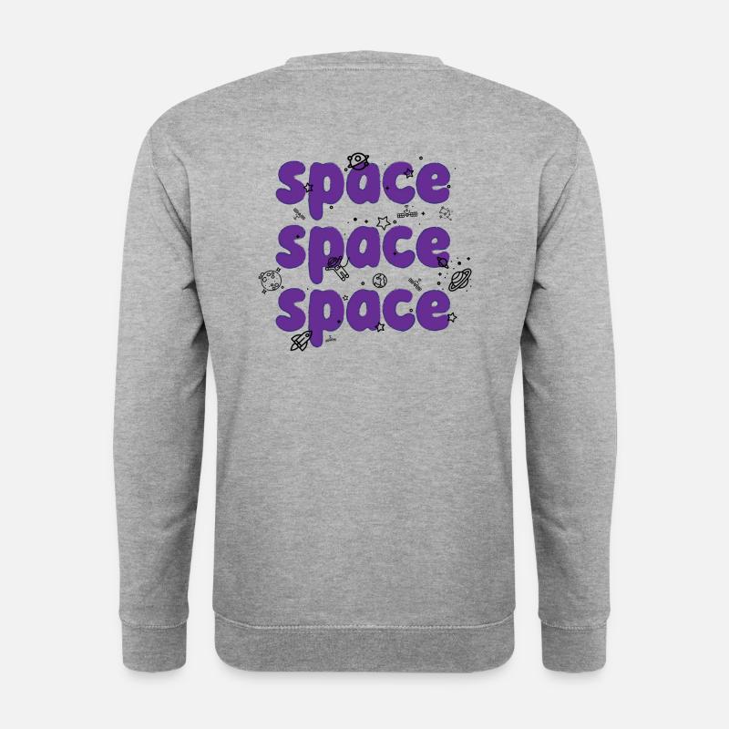 Space - Unisex Sweatshirt - salt & pepper