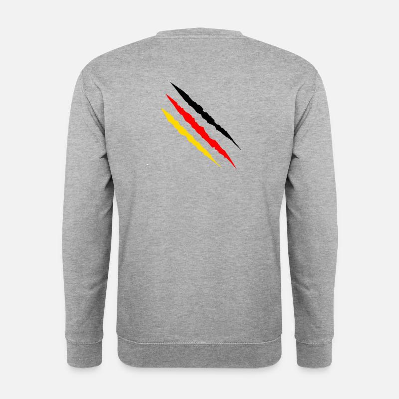 Wm Kratzer - Unisex Pullover - Weißgrau meliert