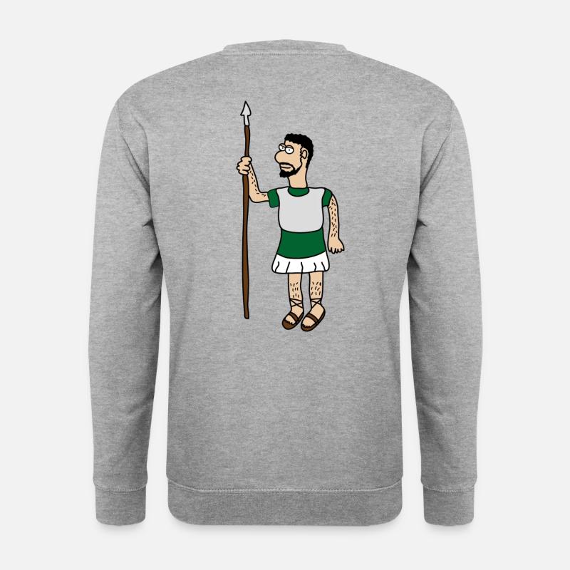 Römer - Unisex Pullover - Weißgrau meliert