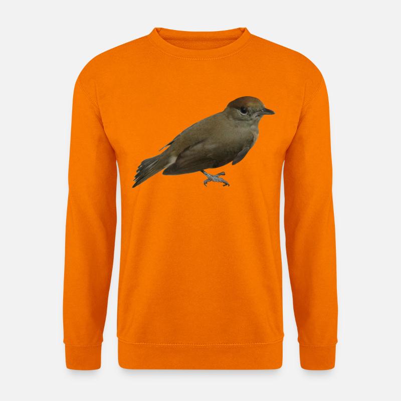 Mönchsgrasmücke Weibchen - Unisex Pullover - Orange