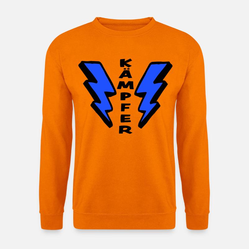 Kämpfer - Glücksbringer - Mutmacher - Unisex Pullover - Orange