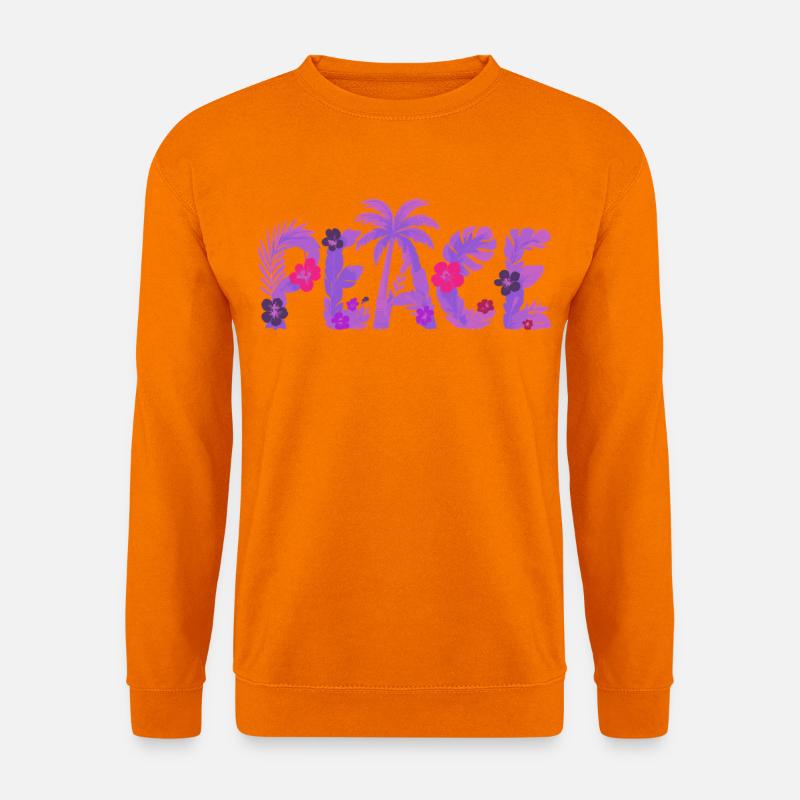 Tropical Peace - Unisex Pullover - Orange
