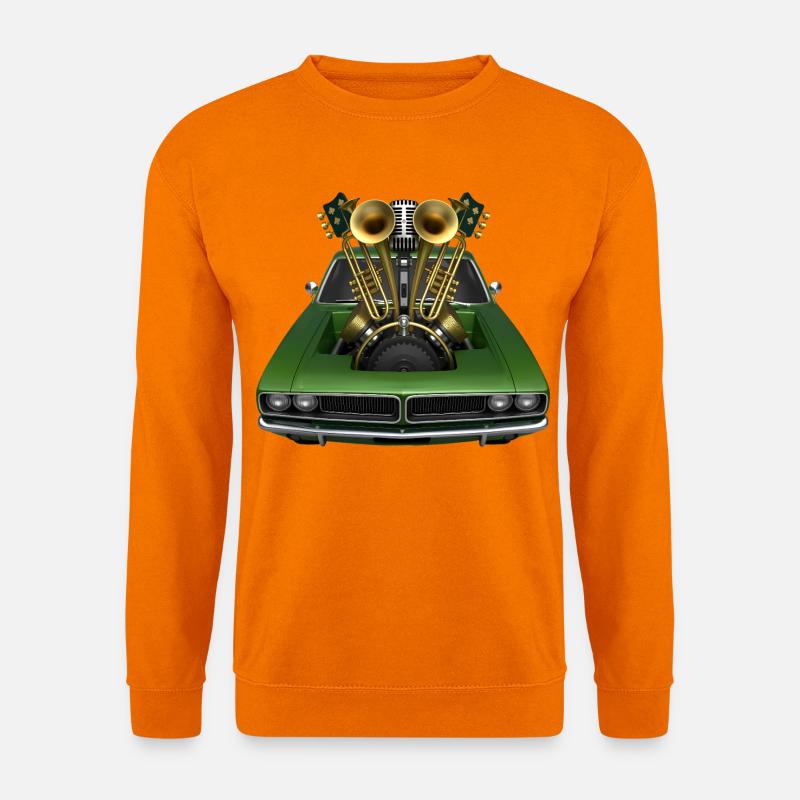 BRASS BAND – Ton & Bild - Unisex Pullover - Orange