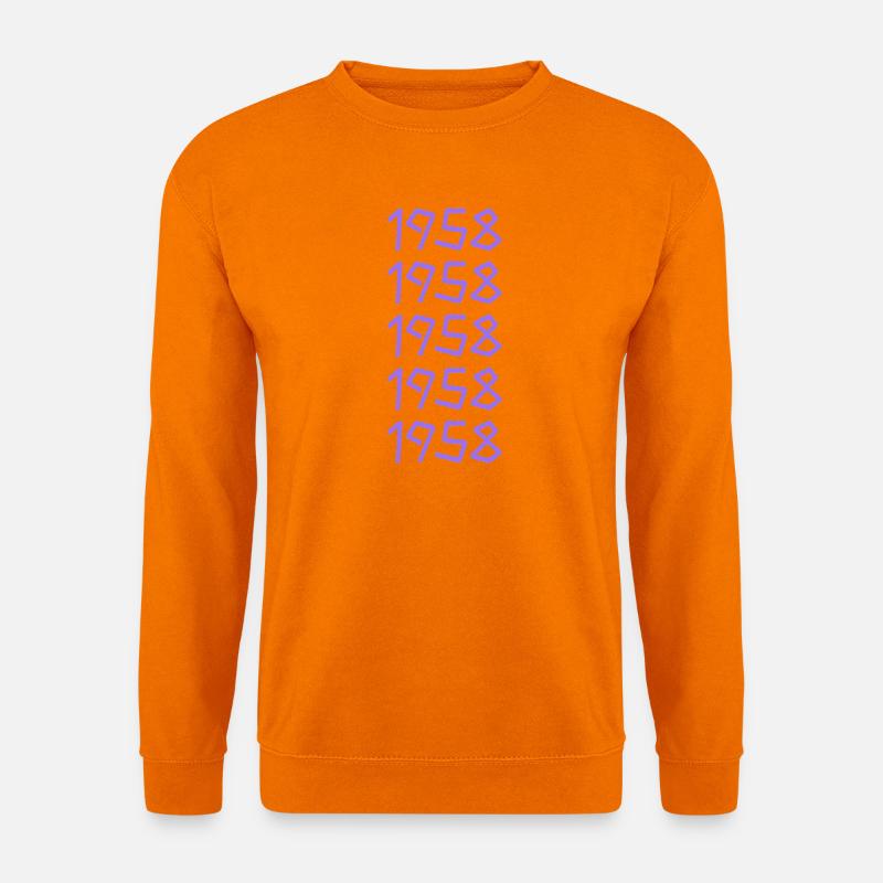 1958 - Unisex Pullover - Orange