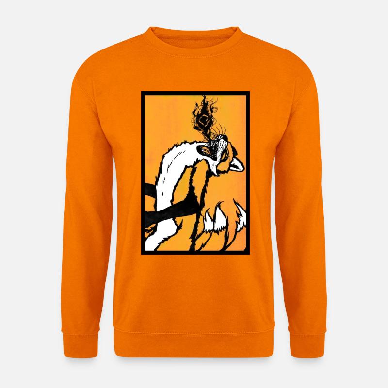 Kitsunefire - Unisex Pullover - Orange