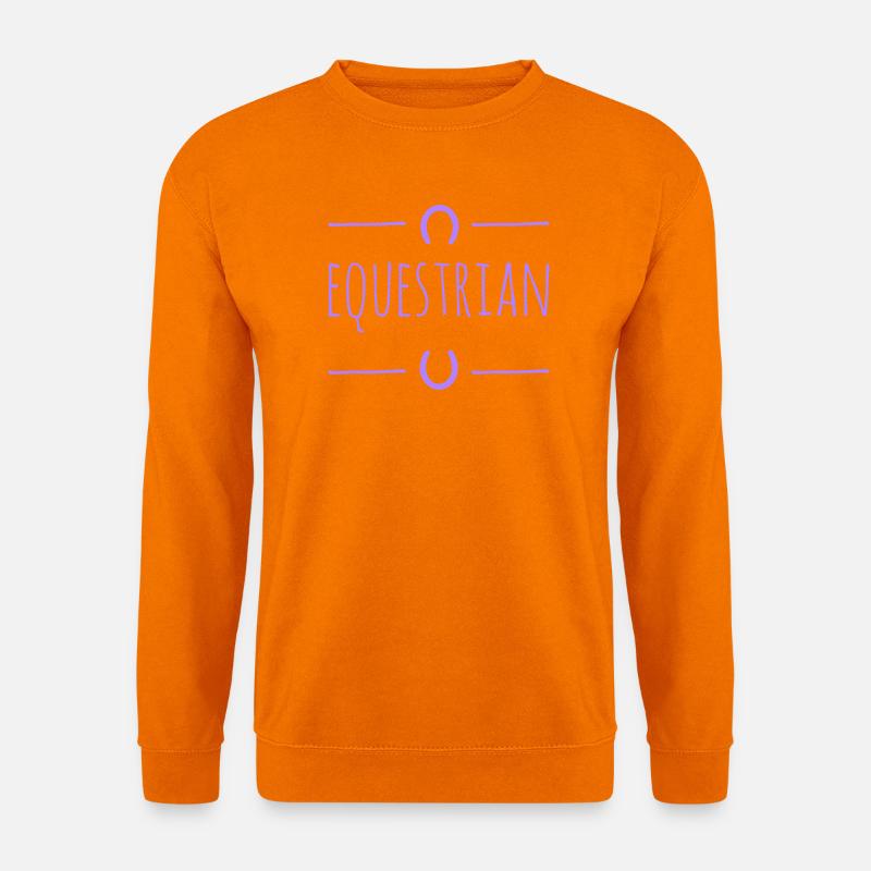 Equestrian - Unisex Pullover - Orange