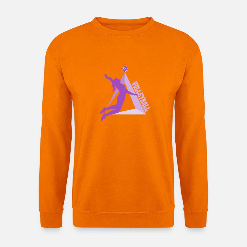 Volleyball - Unisex Pullover - Orange