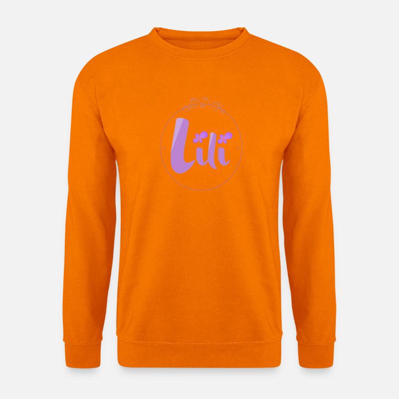 Lili - Unisex Pullover - Orange