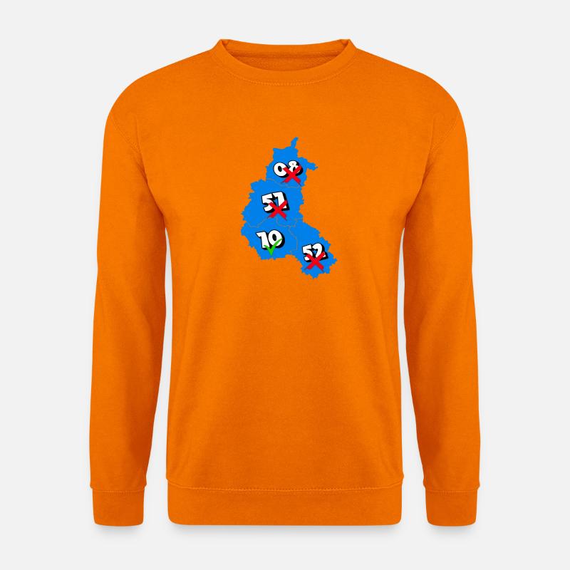 Région champardennaise - Unisex Pullover - Orange