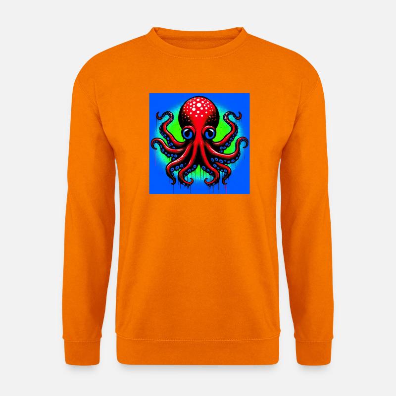 Krake - Unisex Pullover - Orange