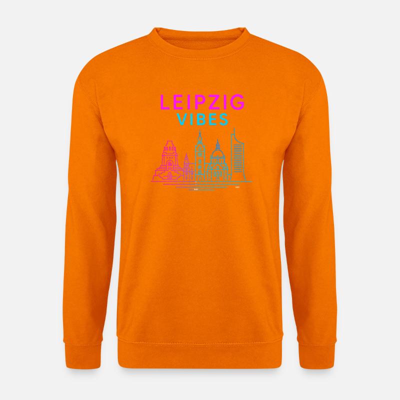 Leipzig Neon Vibes - Unisex Pullover - Orange