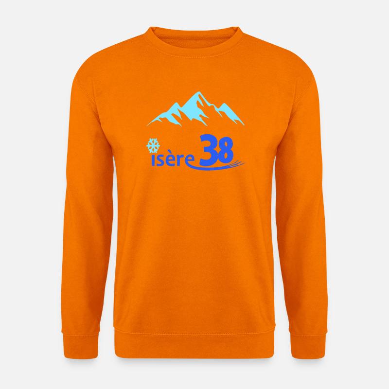 Logo der Isère 38 - Unisex Pullover - Orange
