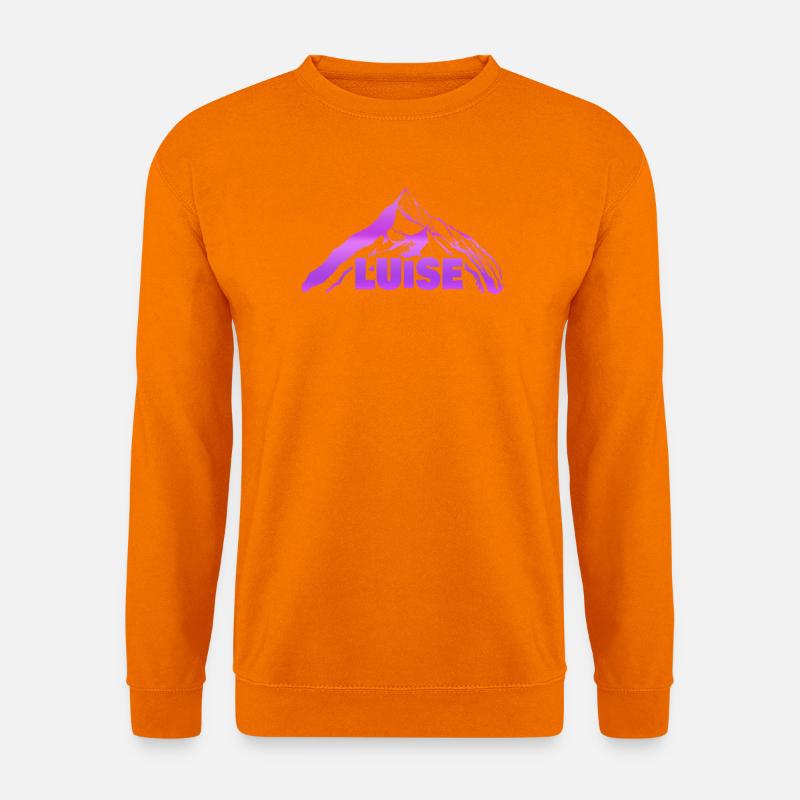 Geschenk für Luise - Unisex Pullover - Orange