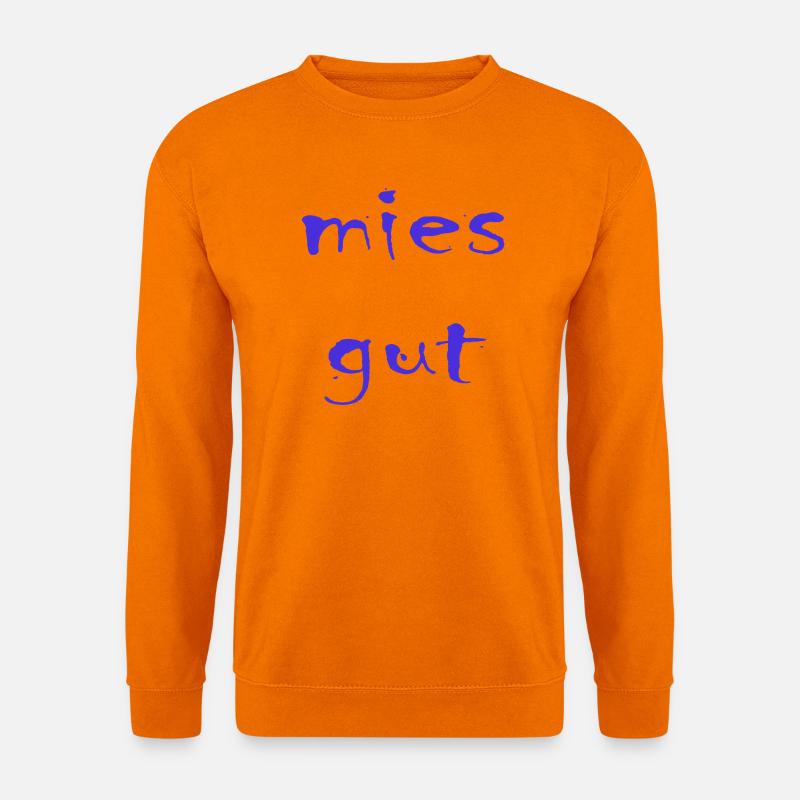 mies gut - Unisex Pullover - Orange