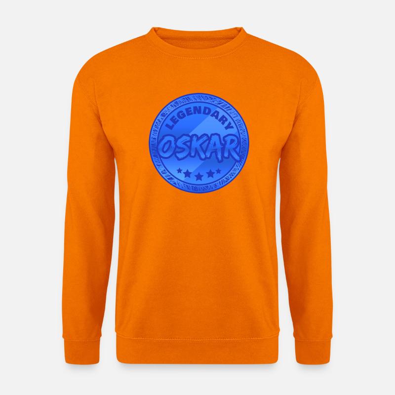 Oskar - Unisex Pullover - Orange