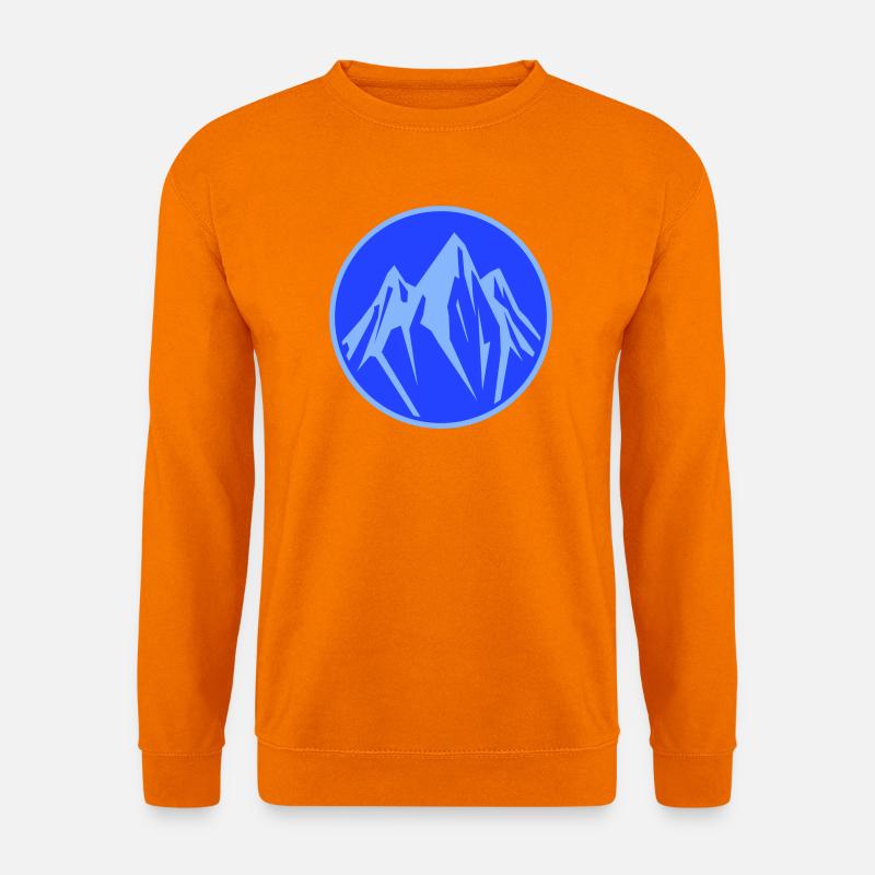 Berge Gebirge - Unisex Pullover - Orange