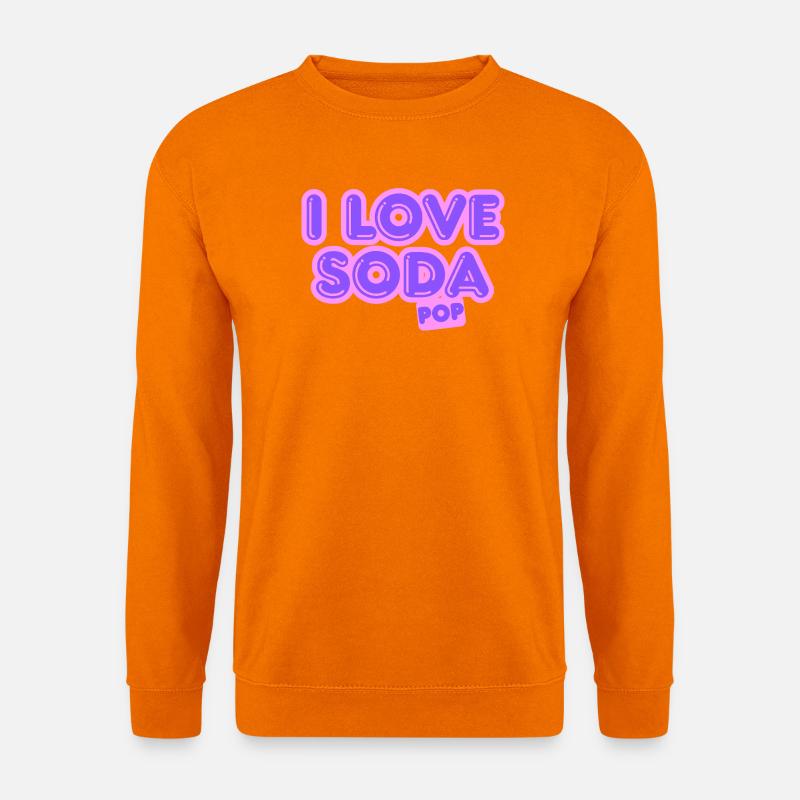 Ich liebe Limonade. - Unisex Pullover - Orange