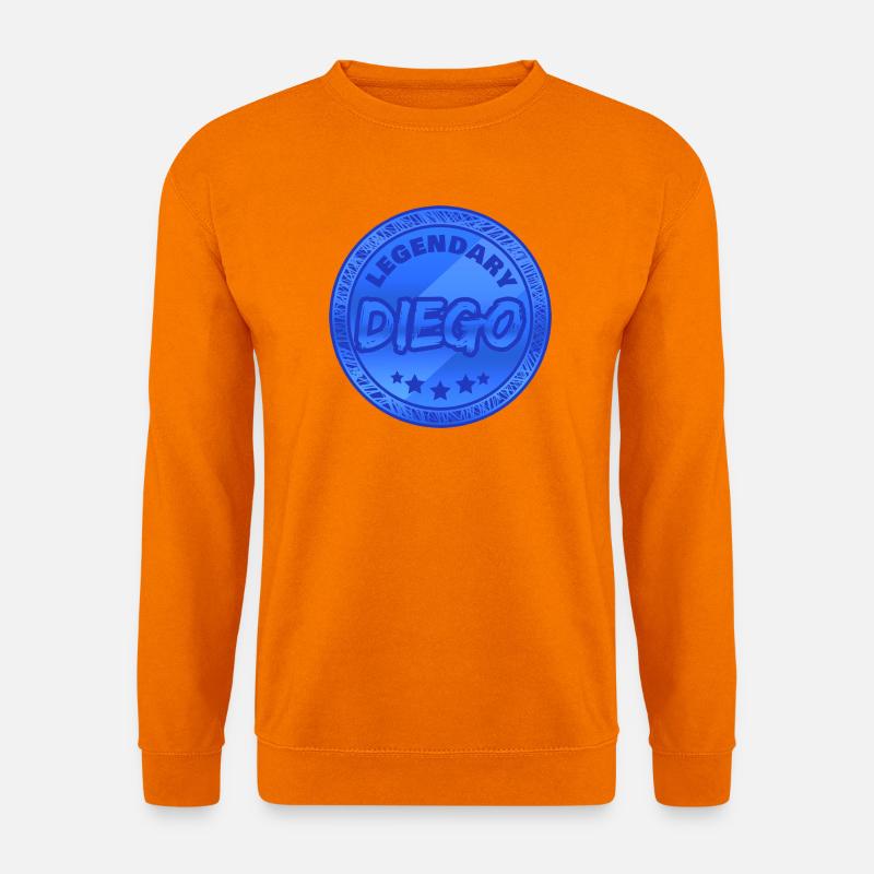 Diego als Geschenkidee - Unisex Pullover - Orange
