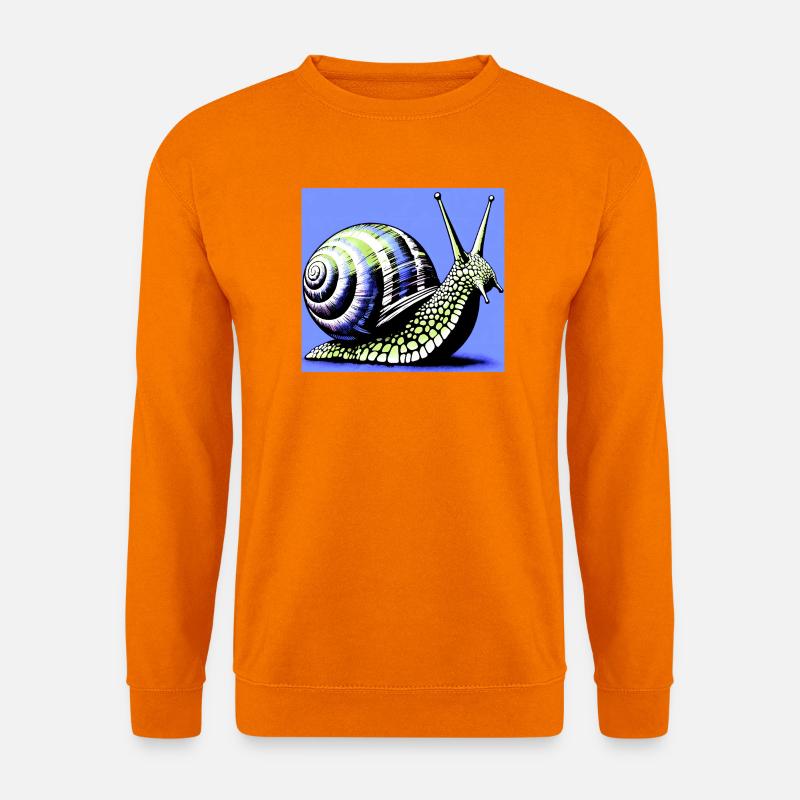 Schnecke - Unisex Pullover - Orange