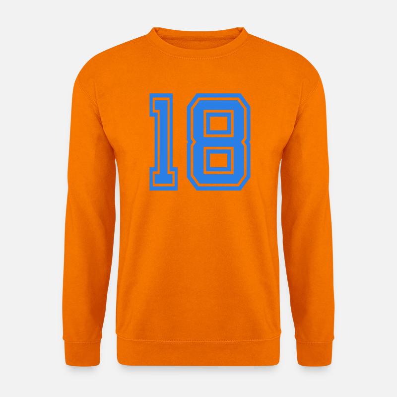 18 - Unisex Pullover - Orange