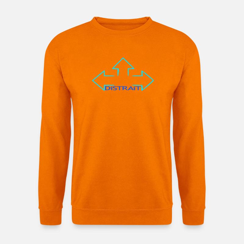 abgelenkt - Unisex Pullover - Orange