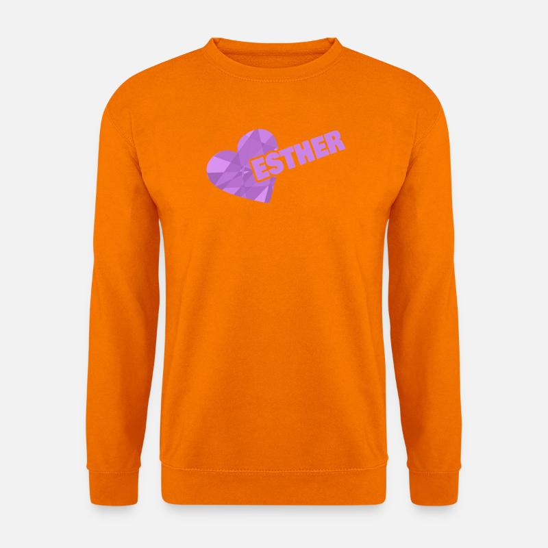 Esther as Kroenchen - Unisex Sweatshirt - orange