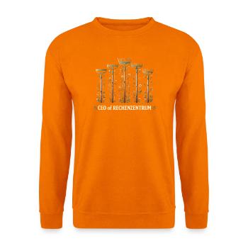 LEITER VOM RECHENZENTRUM - IT-Management - Unisex Pullover - Orange - Vorne
