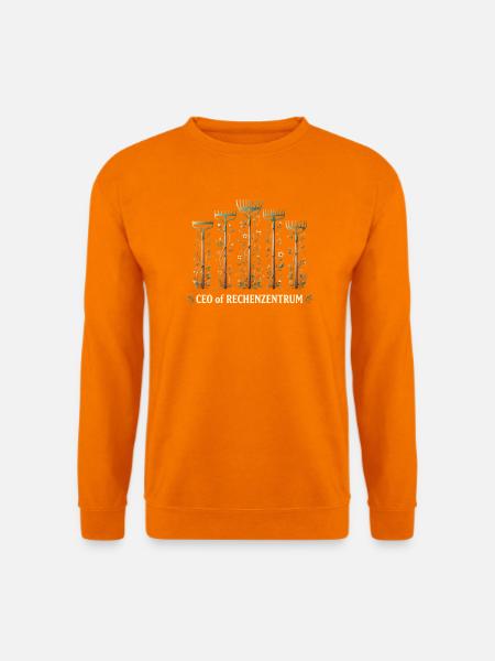 LEITER VOM RECHENZENTRUM - IT-Management - Unisex Pullover - Orange