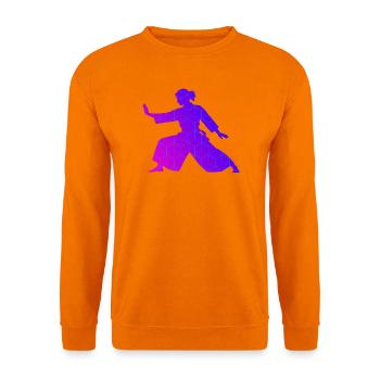 Japanische Kampfkunst Geschenkidee für Weihnachten - Unisex Pullover - Orange - Vorne