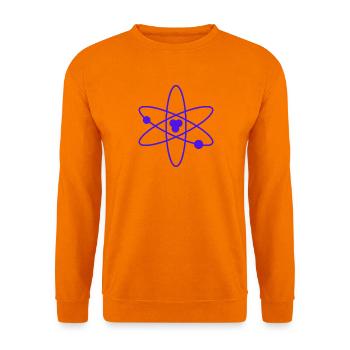 Atom - Unisex Pullover - Orange - Vorne