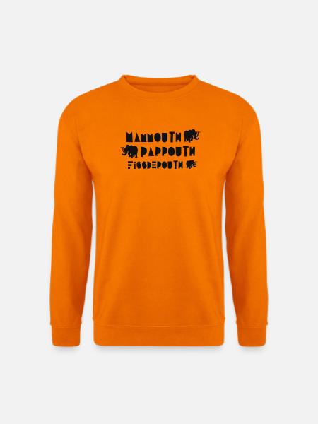 Familie Mammut - Unisex Pullover - Orange