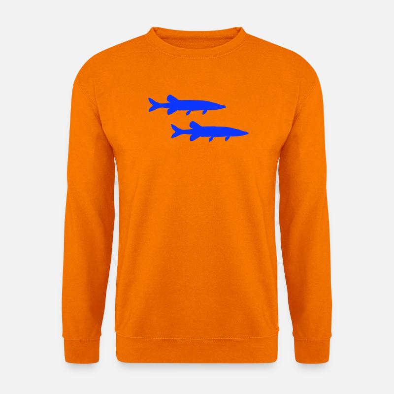 Hecht Fisch - Unisex Pullover - Orange