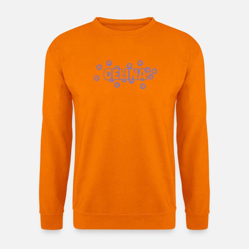 Celina als Liebe - Unisex Pullover - Orange